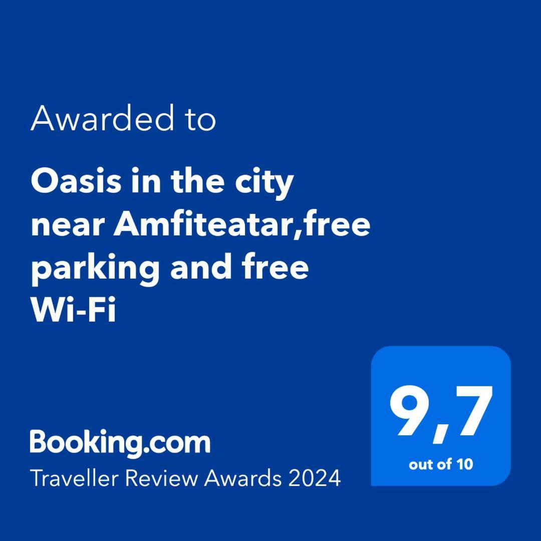 Oasis In The City Near Amfiteatar,Free Parking And Free Wi-Fi Pula Dış mekan fotoğraf